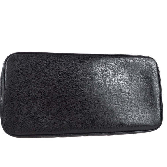 CHANEL Medallio Tote Handbag Black Caviar 77927 - Picture 3 of 10